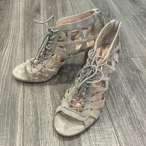 Pour la Victoire cage high heel sandals